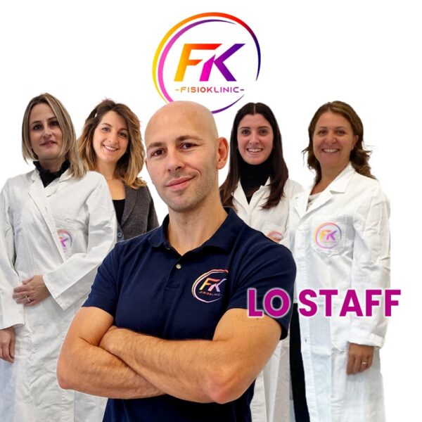 staff Fisioklinic con Dott. Romano, dott.ssa proserpio, Dott.ssa Buzi, Dott.ssa Tarenzi, Dott.ssa Silingardi