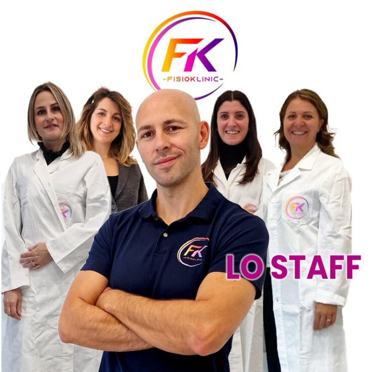 staff Fisioklinic con Dott. Romano, dott.ssa proserpio, Dott.ssa Buzi, Dott.ssa Tarenzi, Dott.ssa Silingardi